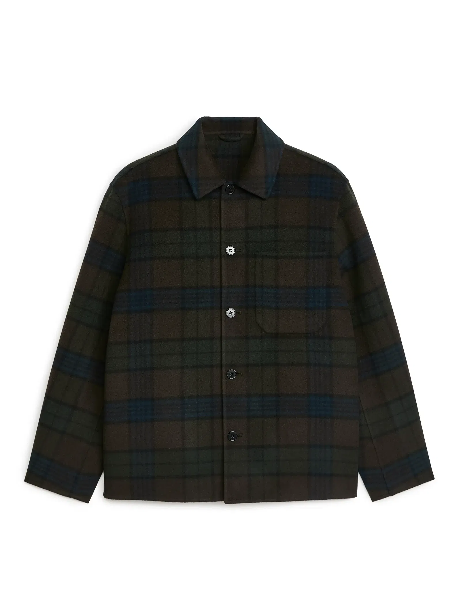 ARKET Double-Face Wool Blend Overshirt | Endource