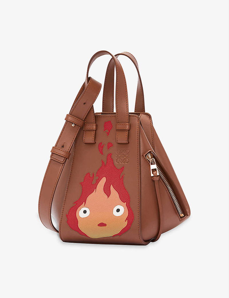 Loewe X Howl's Moving Castle Calcifer Leather Bag Charm