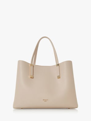 John Lewis ANYDAY Quilted Puffy Tote Bag, Off White at John Lewis & Partners