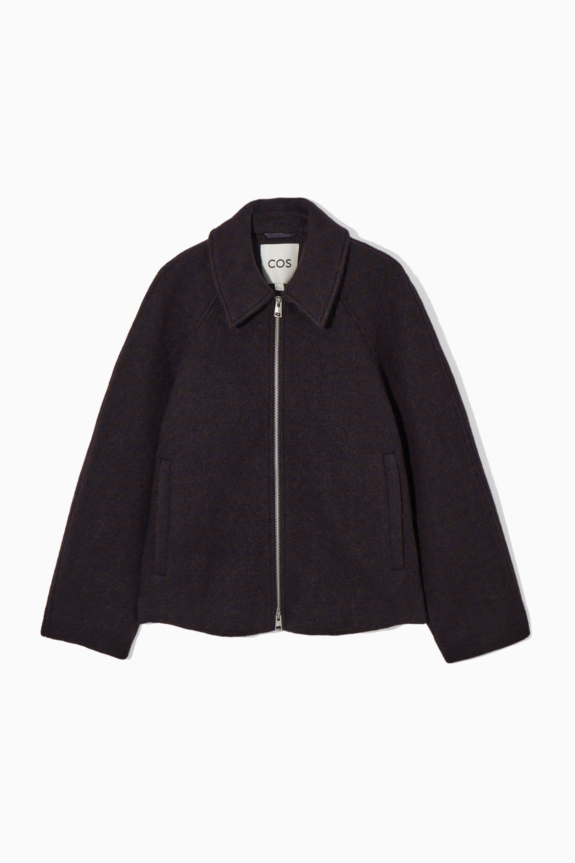 COS Oversized Boiled-Wool Jacket | Endource