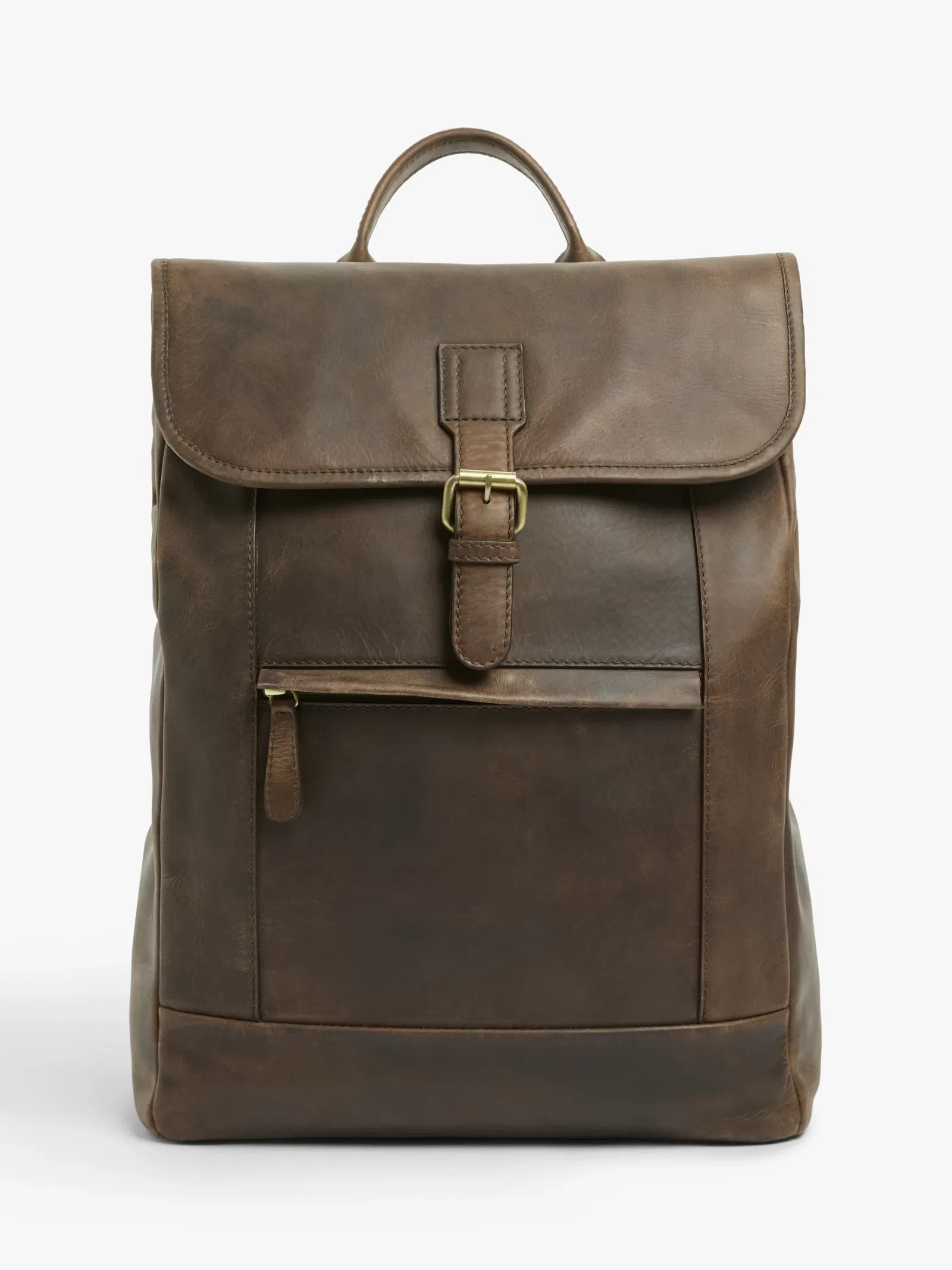 Brown Toile Iconographe-jacquard twill backpack