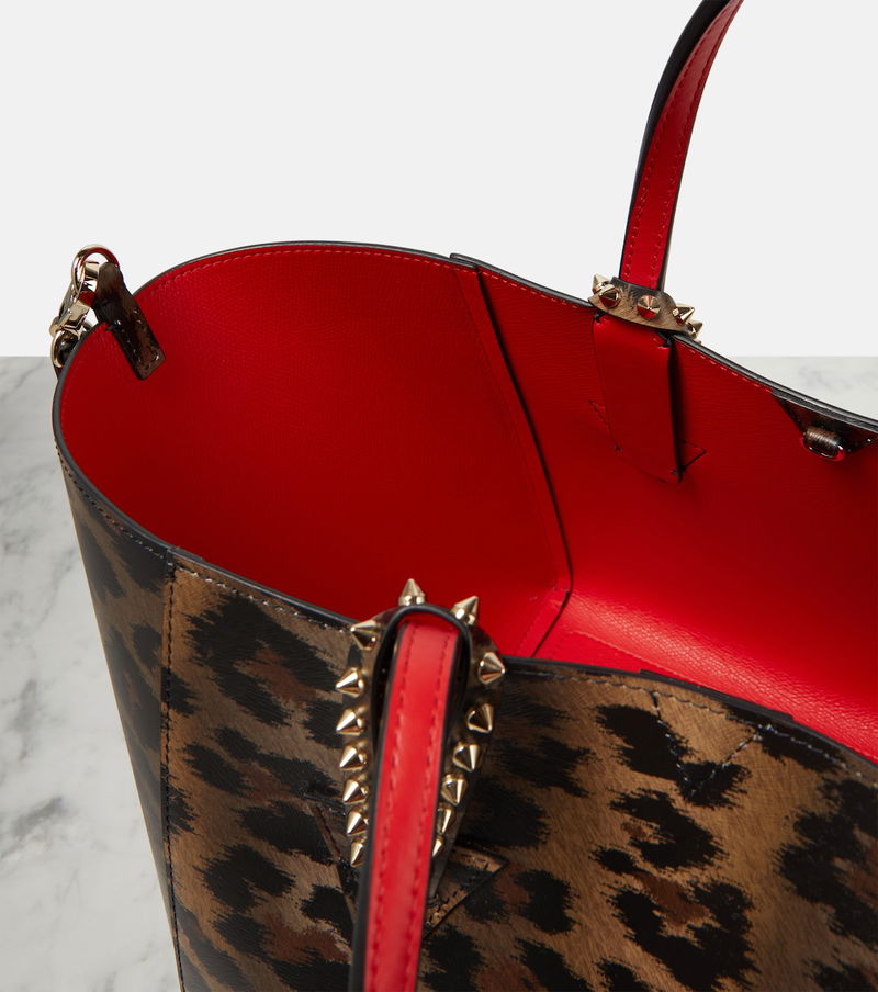 Christian Louboutin Cabachic Mini Leather Bucket Bag