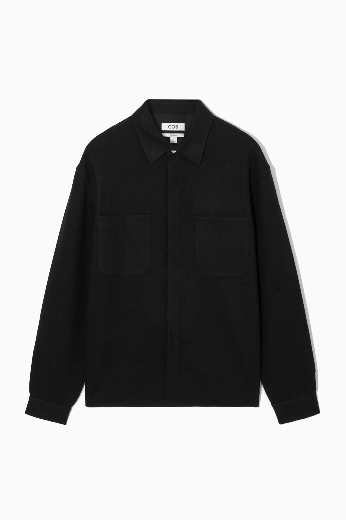 COS Wool-Jersey Overshirt | Endource