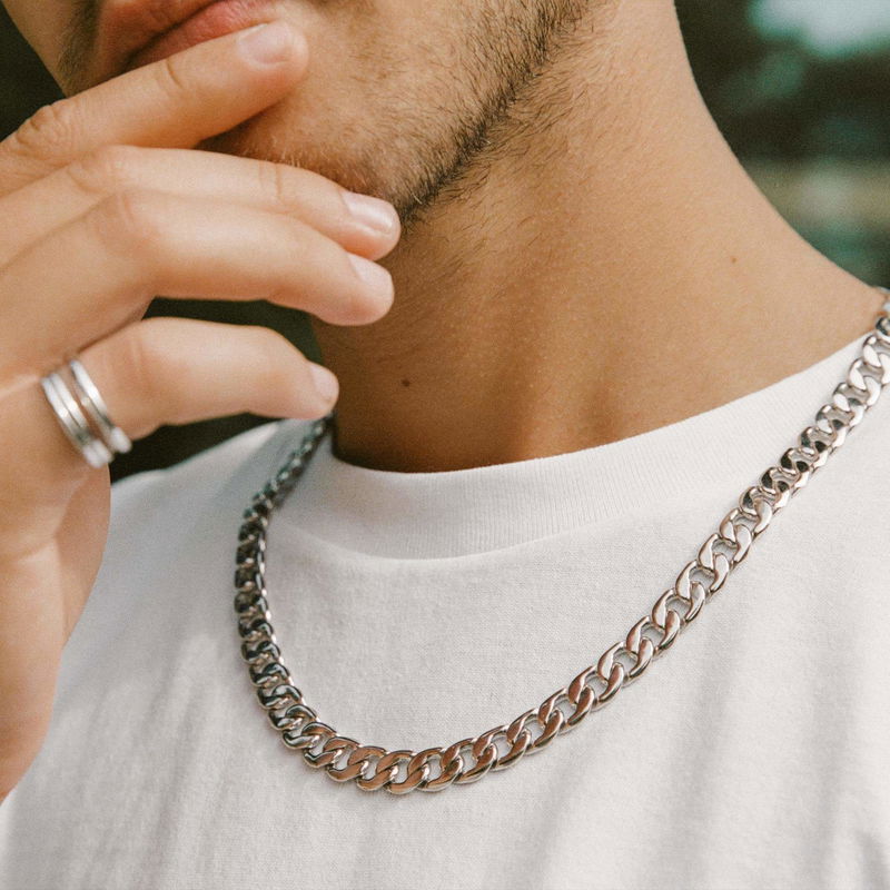 Missoma Men's Round Curb-Chain Necklace