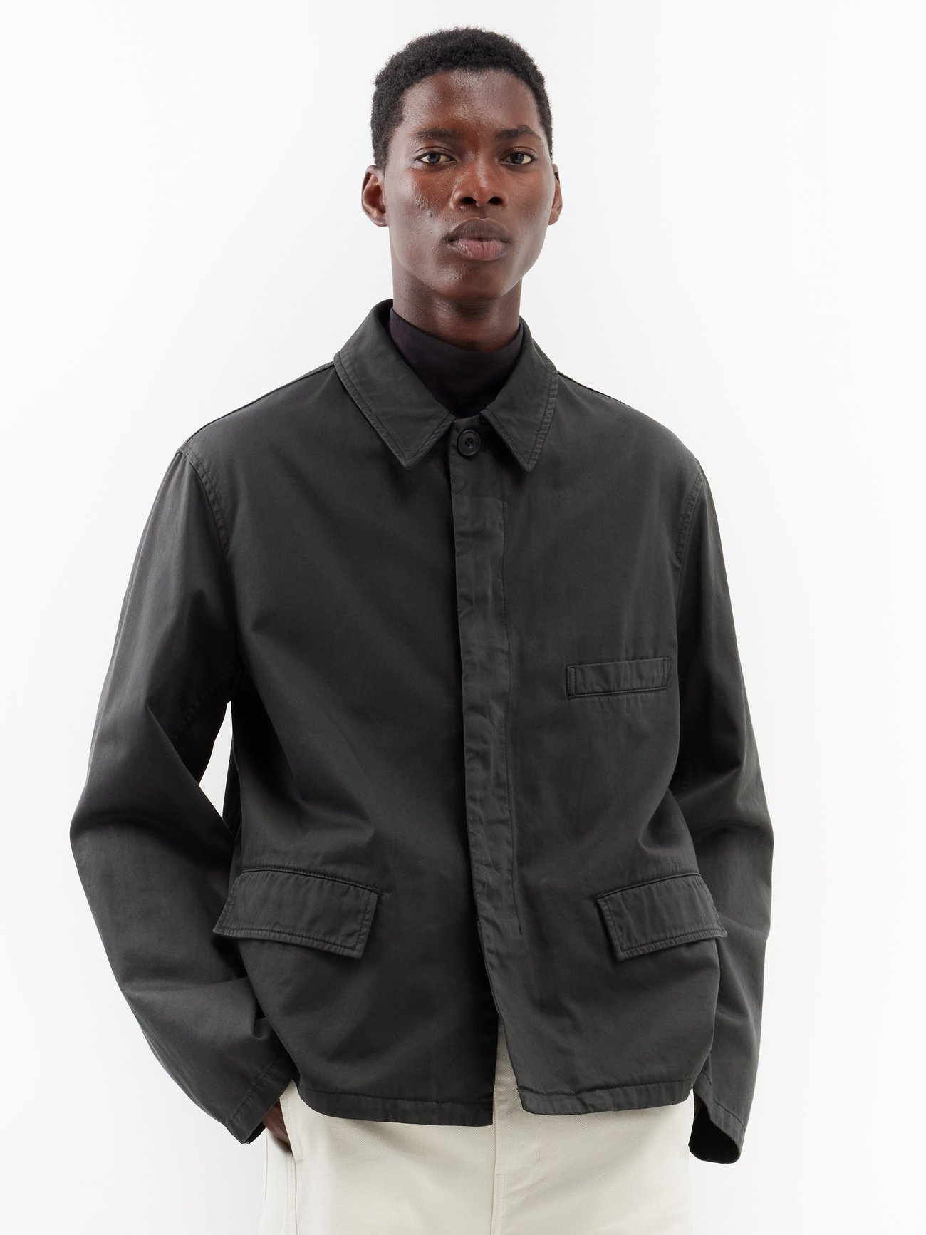 LEMAIRE Workwear Cotton-Twill Jacket | Endource