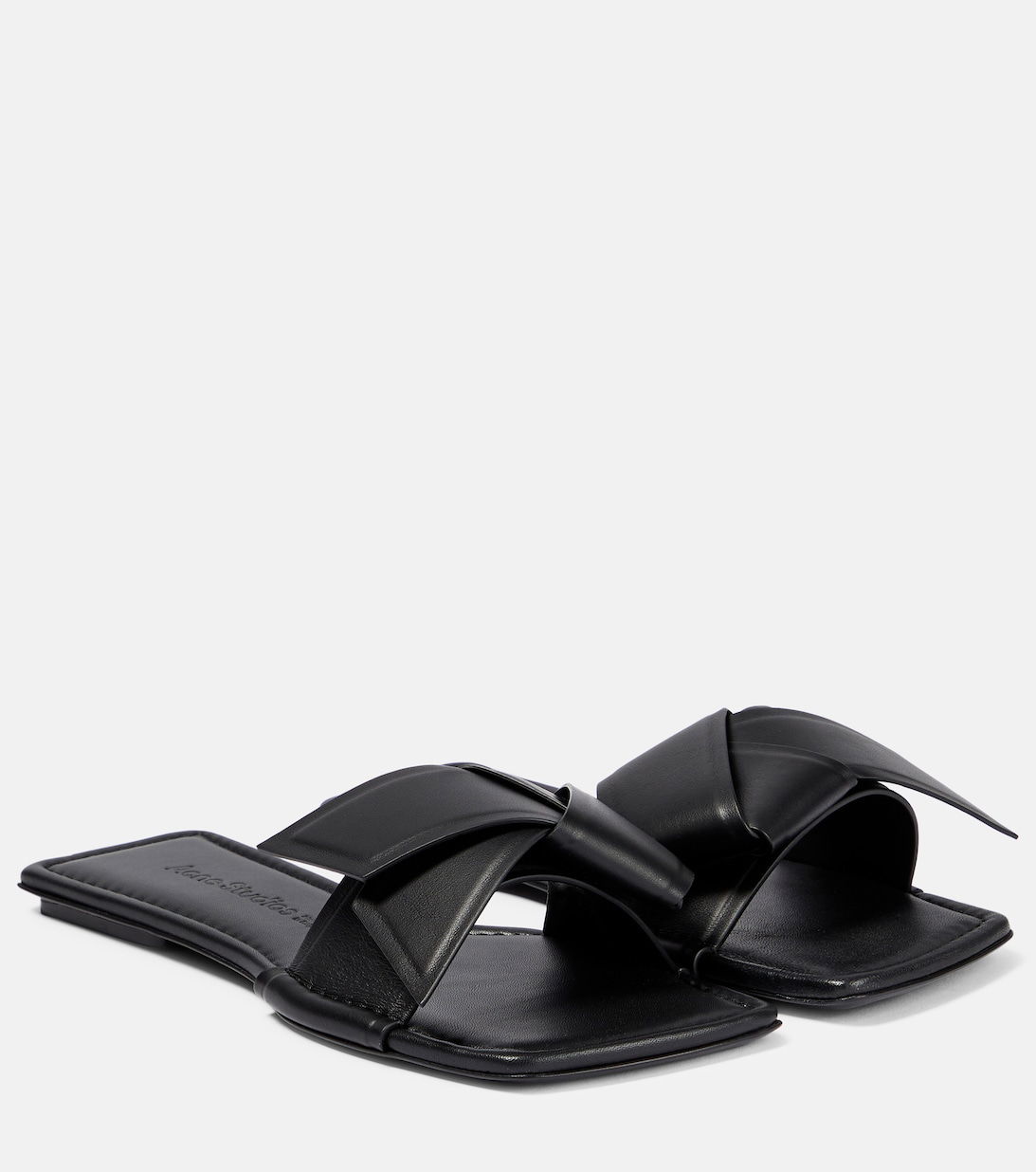 ACNE STUDIOS Musubi Leather Sandals | Endource