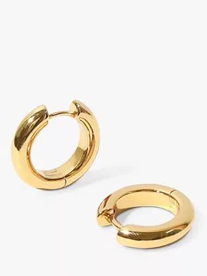 Molten Gold Hoops  Astrid & Miyu Earrings