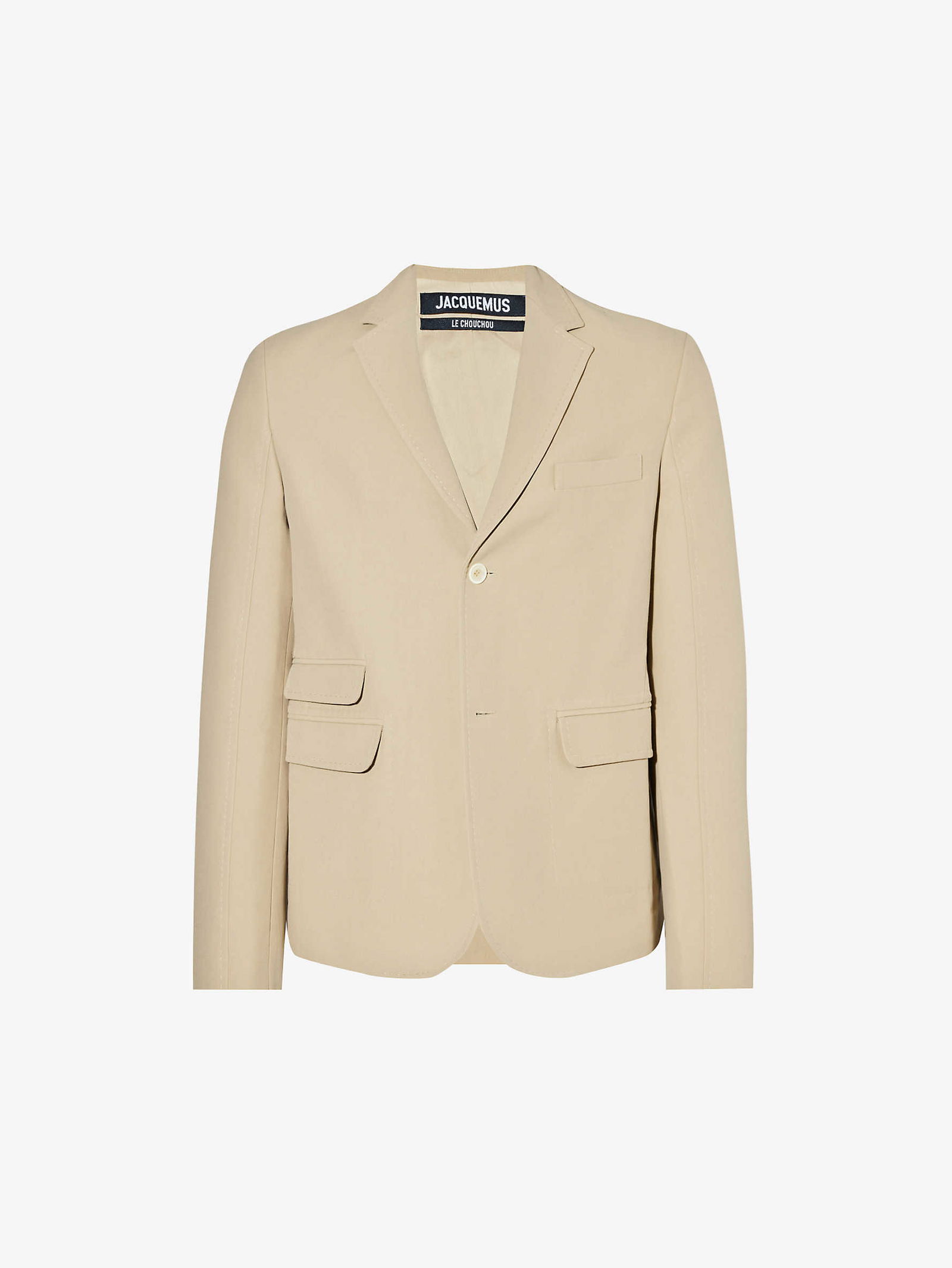 JACQUEMUS La Veste Piccinni Regular-Fit Cotton-Blend Jacket | Endource