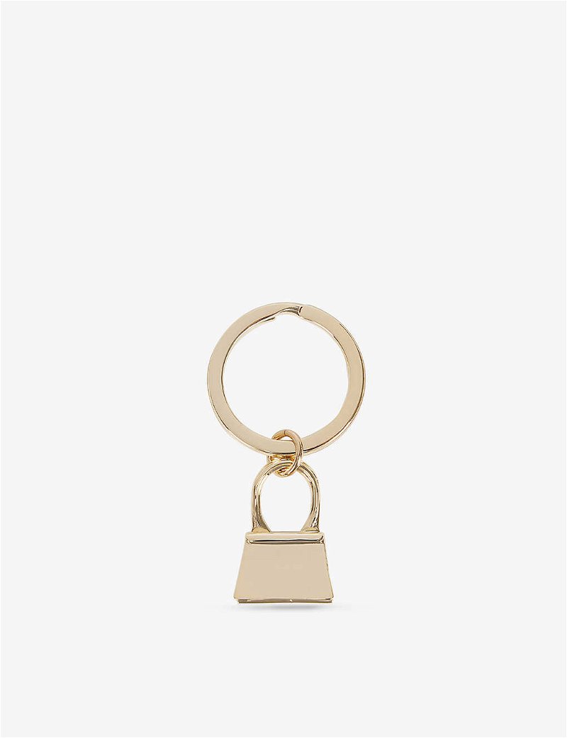 Whistles Bibi Mini Keyring Bag, Plum at John Lewis & Partners