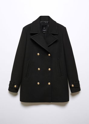 18.01 Italian Wool Cashmere Whipstitch Cape Coat