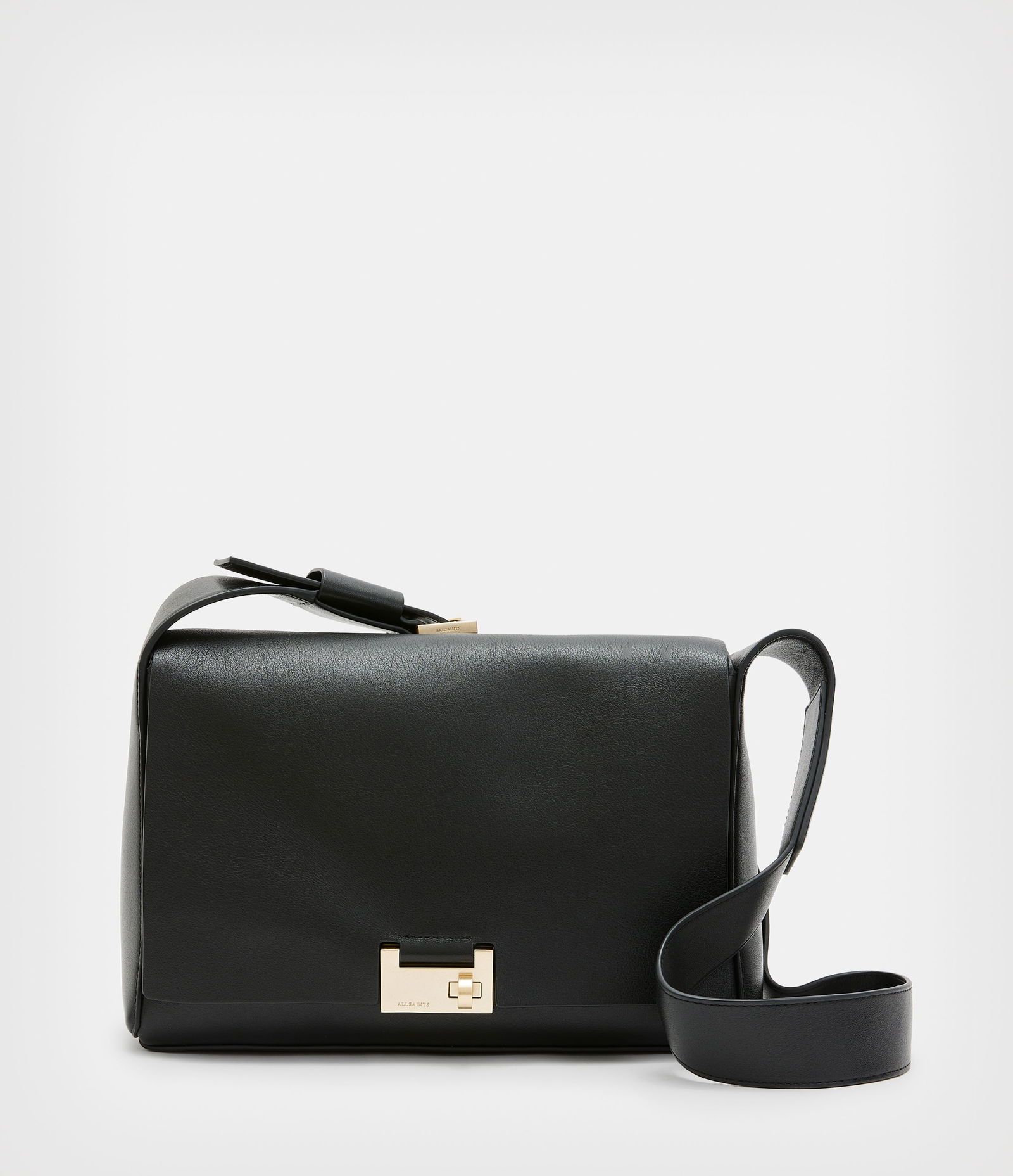 Buy AllSaints Lucile Crossbody Black Bag from Next USA