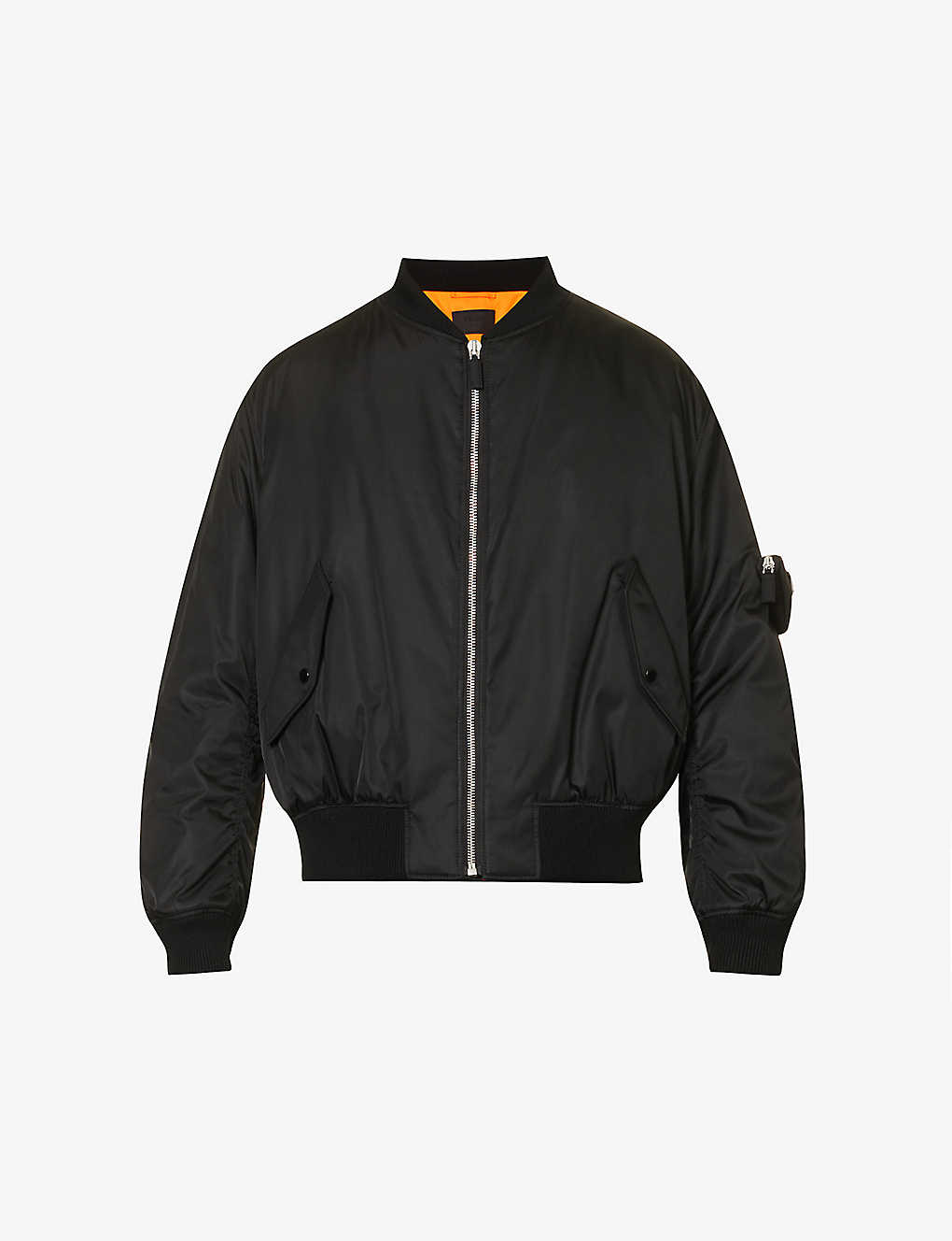 PRADA Re-Nylon Brand-Badge Boxy-Fit Jacket | Endource