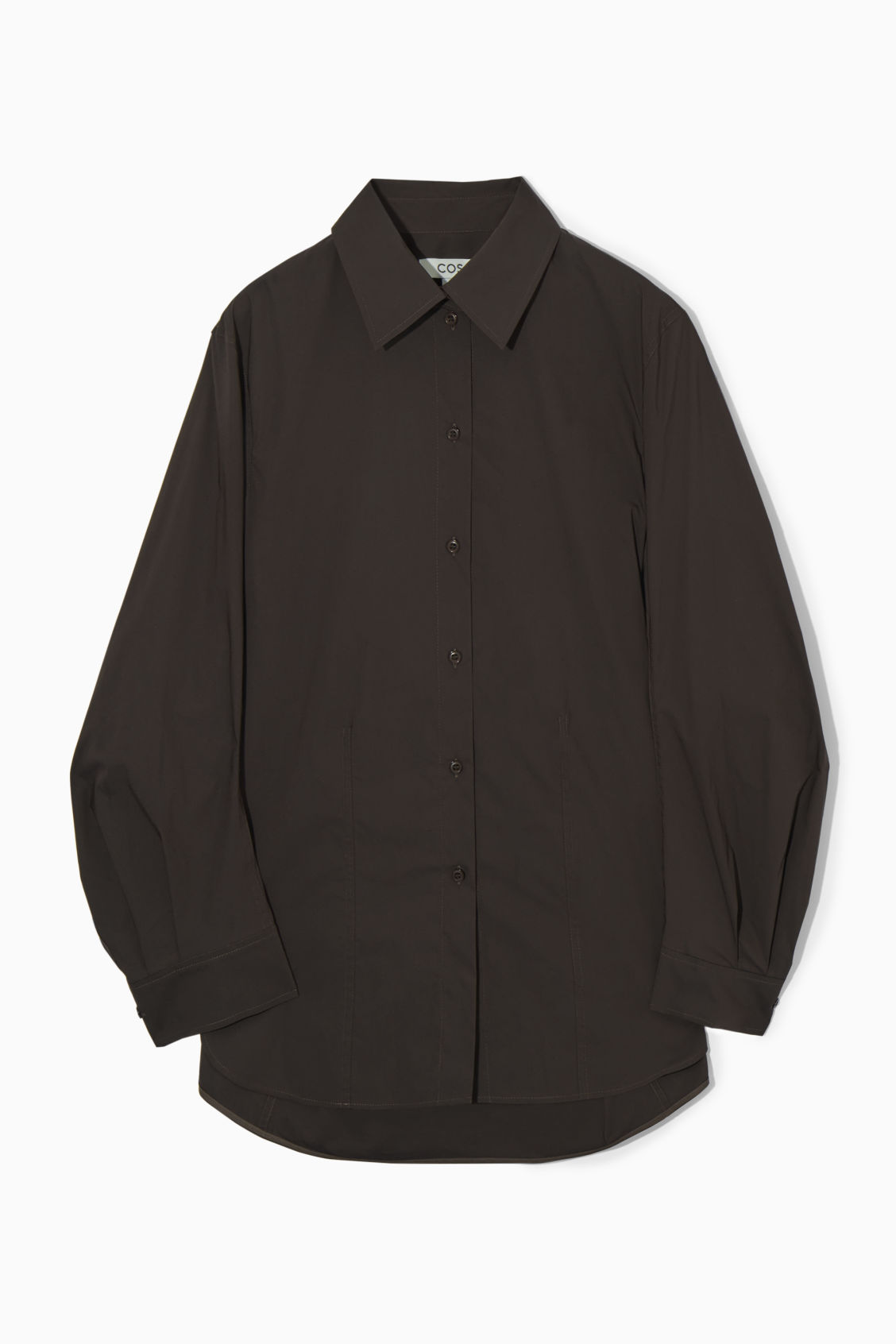 Cos Oversized Cotton Blend Shirt Endource